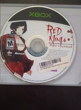 Microsoft Xbox - Red Ninja: End of Honor (White/Black/Red)'Read Description "